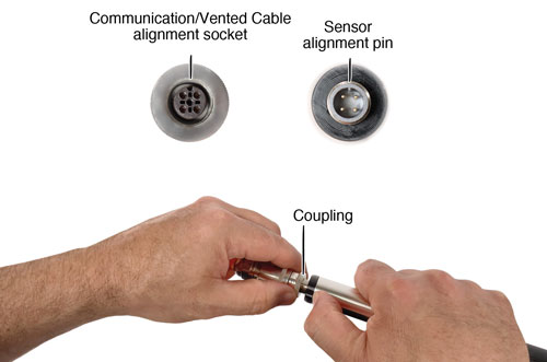 figure 1 3 water level temperature sensor communication cable connections